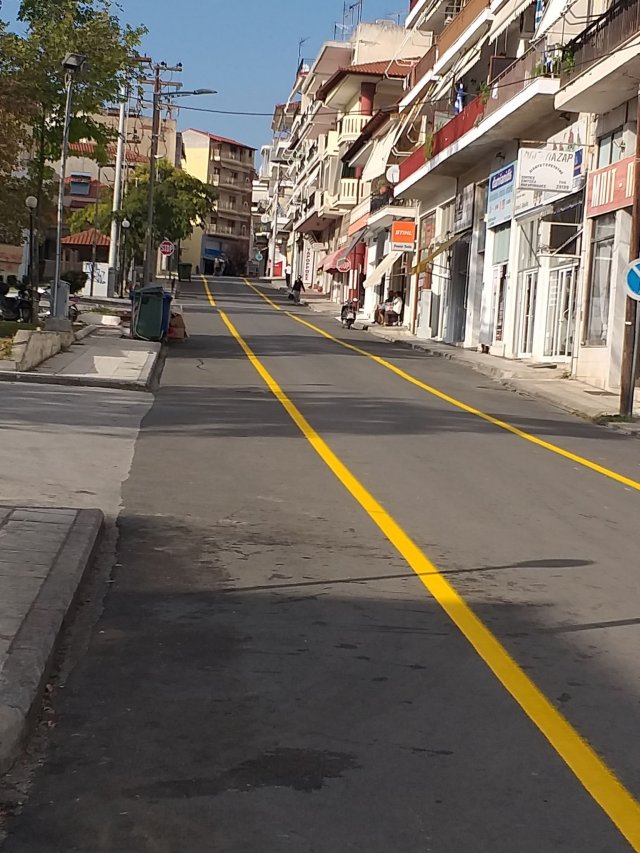 ΔΙΑΓΡΑΜΜΙΣΗ ΟΔΩΝ ΛΑΪΚΗΣ ΑΓΟΡΑΣ ΚΙΛΚΙΣ 4-1