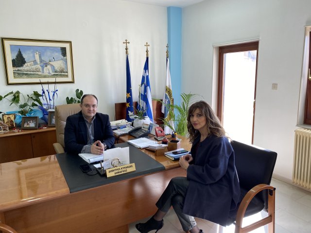 ΕΠΙΣΚΕΨΗ ΠΡΟΕΔΡΟΥ ΚΚΣ ΣΤΟ ΔΗΜΑΡΧΟ ΚΙΛΚΙΣ-1
