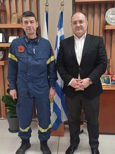 ΕΠΙΣΚΕΨΗ ΝΕΟΥ ΣΥΝΤΟΝΙΣΤΗ ΠΥΡΟΣΒΕΣΤΙΚΟΥ ΣΩΜΑΤΟΣ ΚΕΝΤΡΙΚΗΣ ΑΝΑΤΟΛΙΚΗΣ ΜΑΚΕΔΟΝΙΑΣ & ΘΡΑΚΗΣ ΣΤΟΝ ΔΗΜΑΡΧΟ ΚΙΛΚΙΣ 2