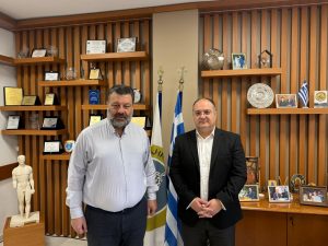 ΕΠΙΣΚΕΨΗ Χ. ΠΑΠΑΣΤΕΡΓΙΟΥ ΣΤΟΝ ΔΗΜΑΡΧΟ ΚΙΛΚΙΣ 1