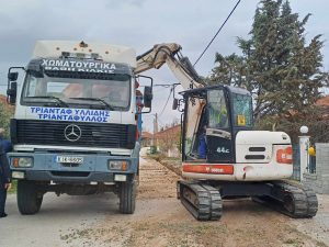 ΕΡΓΑ ΑΝΤΙΚΑΣΤΑΣΗΣ ΣΤΟ ΔΙΚΤΥΟ ΥΔΡΕΥΣΗΣ ΤΗΣ ΕΥΚΑΡΠΙΑΣ 6