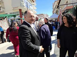 ΕΠΙΣΚΕΨΗ ΔΗΜΑΡΧΟΥ ΚΙΛΚΙΣ ΣΤΗ ΛΑΪΚΗ ΑΓΟΡΑ ΚΙΛΚΙΣ ΓΙΑ ΤΟ ΠΑΣΧΑ 5