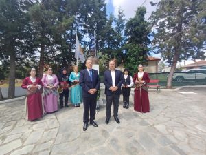 ΕΠΙΣΚΕΨΗ ΥΠΟΥΡΓΟΥ ΑΜΥΝΑΣ ΚΥΠΡΟΥ ΣΤΟΝ ΑΚΡΙΤΑ 3