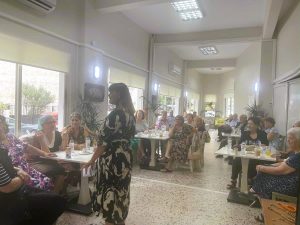 ΟΜΙΛΙΑ ΣΤΟ ΚΑΠΗ ΤΟΥ ΔΗΜΟΥ ΚΙΛΚΙΣ ΓΙΑ ΤΗΝ ΕΝΔΥΝΑΜΩΣΗ ΤΗΣ ΜΝΗΜΗΣ 1