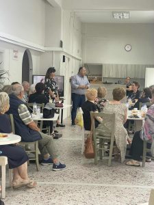 ΟΜΙΛΙΑ ΣΤΟ ΚΑΠΗ ΤΟΥ ΔΗΜΟΥ ΚΙΛΚΙΣ ΓΙΑ ΤΗΝ ΕΝΔΥΝΑΜΩΣΗ ΤΗΣ ΜΝΗΜΗΣ 2