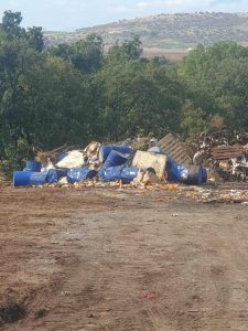 ΠΟΣΟΤΗΤΕΣ ΒΙΟΚΤΟΝΩΝ ΣΕ ΠΕΡΙΟΧΗ ΤΟΥ ΛΕΒΕΝΤΟΧΩΡΙΟΥ 1