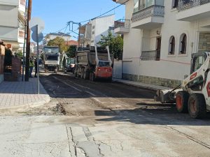 ΑΣΦΑΛΤΟΣΤΡΩΣΗ ΣΤΗΝ ΟΔΟ ΚΑΠΕΤΑ ΝΙΚΟΤΣΑΡΑ 12