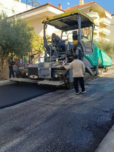ΑΣΦΑΛΤΟΣΤΡΩΣΗ ΣΤΗΝ ΟΔΟ ΚΑΠΕΤΑ ΝΙΚΟΤΣΑΡΑ 3