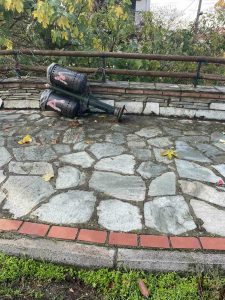 ΒΑΝΔΑΛΙΣΜΟΙ ΣΤΗΝ ΠΕΡΙΦΕΡΕΙΑΚΗ ΟΔΟ ΔΗΜΑΡΧΟΥ Ν. ΑΓΓΕΛΙΔΗ 1