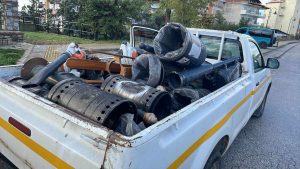 ΒΑΝΔΑΛΙΣΜΟΙ ΣΤΗΝ ΠΕΡΙΦΕΡΕΙΑΚΗ ΟΔΟ ΔΗΜΑΡΧΟΥ Ν. ΑΓΓΕΛΙΔΗ 9