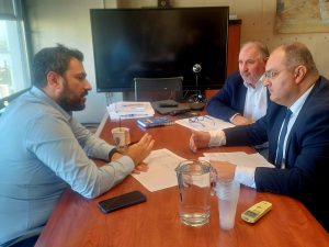 ΣΥΝΑΝΤΗΣΗ ΔΗΜΑΡΧΟΥ ΚΙΛΚΙΣ ΜΕ ΓΕΝ. ΓΡΑΜΜΑΤΕΑ Β. ΣΙΑΔΗΜΑ 1