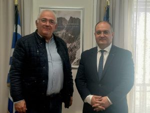 ΣΥΝΑΝΤΗΣΗ ΔΗΜΑΡΧΟΥ ΚΙΛΚΙΣ ΜΕ ΓΕΝ. ΓΡΑΜΜΑΤΕΑ ΥΠΕΣ 1