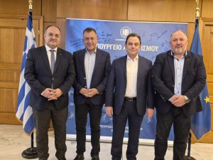 ΣΥΝΑΝΤΗΣΗ ΔΗΜΑΡΧΟΥ ΚΙΛΚΙΣ ΜΕ ΤΟΝ ΥΠΟΥΡΓΟ ΑΘΛΗΤΙΣΜΟΥ ΓΙΑΝΝΗ ΒΡΟΥΤΣΗ 2