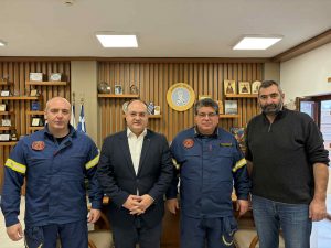 ΕΠΙΣΚΕΨΗ ΝΕΑΣ ΠΥΡΟΣΒΕΣΤΙΚΗΣ ΗΓΕΣΙΑΣ ΚΙΛΚΙΣ ΣΤΟΝ ΔΗΜΑΡΧΟ ΚΙΛΚΙΣ 2