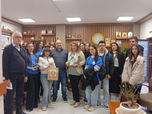 ΕΠΙΣΚΕΨΗ ΜΑΘΗΤΩΝ ΡΟΥΜΑΝΙΑΣ ΣΤΟΝ ΔΗΜΑΡΧΟ ΚΙΛΚΙΣ 1