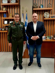 ΕΠΙΣΚΕΨΗ ΝΕΟΥ ΤΑΞΙΑΡΧΟΥ 71Η Α.Μ. ''ΠΟΝΤΟΣ'' Α. ΤΣΟΥΚΑΛΑ ΣΤΟΝ ΔΗΜΑΡΧΟ ΚΙΛΚΙΣ 1