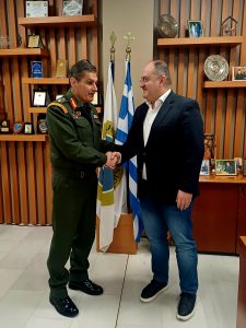 ΕΠΙΣΚΕΨΗ ΝΕΟΥ ΤΑΞΙΑΡΧΟΥ 71Η Α.Μ. ''ΠΟΝΤΟΣ'' Α. ΤΣΟΥΚΑΛΑ ΣΤΟΝ ΔΗΜΑΡΧΟ ΚΙΛΚΙΣ 2