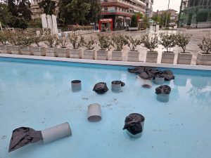 ΒΑΝΔΑΛΙΣΜΟΙ ΣΤΟ ΔΗΜΟΤΙΚΟ ΠΑΡΚΟ ΚΗΠΟ 1