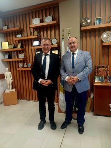 ΕΠΙΣΚΕΨΗ ΥΠΟΥΡΓΟΥ ΑΘΛΗΤΙΣΜΟΥ Γ. ΒΡΟΥΤΣΗ ΣΤΟ ΚΙΛΚΙΣ 5