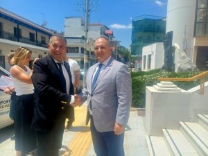 ΕΠΙΣΚΕΨΗ ΥΠΟΥΡΓΟΥ ΑΘΛΗΤΙΣΜΟΥ Γ. ΒΡΟΥΤΣΗ ΣΤΟ ΚΙΛΚΙΣ 6