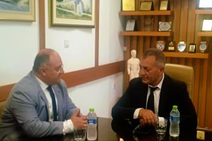 ΕΠΙΣΚΕΨΗ ΥΠΟΥΡΓΟΥ ΑΘΛΗΤΙΣΜΟΥ Γ. ΒΡΟΥΤΣΗ ΣΤΟ ΚΙΛΚΙΣ 8