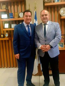 ΕΠΙΣΚΕΨΗ ΥΠΟΥΡΓΟΥ ΥΓΕΙΑΣ Α. ΓΕΩΡΓΙΑΔΗ ΣΤΟΝ ΔΗΜΑΡΧΟ ΚΙΛΚΙΣ 4