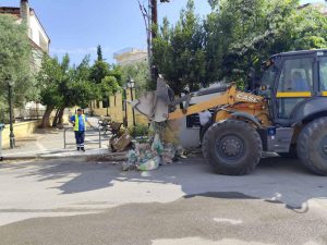 ΚΑΘΑΡΙΣΜΟΣ ΠΟΛΗΣ ΑΠΟ ΚΛΑΔΙΑ ΚΑΙ ΟΓΚΩΔΗ ΑΝΤΙΚΕΙΜΕΝΑ 2