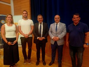 ΣΥΝΕΔΡΙΑΚΟ ΚΕΝΤΡΟ ΚΙΛΚΙΣ ΣΥΝΑΝΤΗΣΗ Γ. ΒΡΟΥΤΣΗ ΜΕ ΑΘΛΗΤΙΚΟΥΣ ΦΟΡΕΙΣ 1