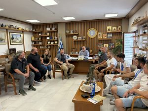 ΣΥΝΑΝΤΗΣΗ ΔΗΜΑΡΧΥ ΚΙΛΚΙΣ ΜΕ ΟΜΑΔΑ ΠΑΛΗΣ ΓΑΣΚ 2