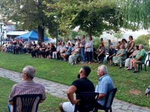 ΕΚΔΗΛΩΣΗ ΜΝΗΜΗΣ ΓΙΑ ΤΟΝ ΙΩΑΝΝΗ ΙΓΝΑΤΙΑΔΗ ΚΑΙ ΤΟΝ ΒΑΣΙΛΗ ΧΑΜΙΖΙΔΗ ΣΤΗ ΒΑΘΗ 13