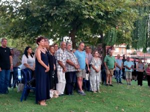 ΕΚΔΗΛΩΣΗ ΜΝΗΜΗΣ ΓΙΑ ΤΟΝ ΙΩΑΝΝΗ ΙΓΝΑΤΙΑΔΗ ΚΑΙ ΤΟΝ ΒΑΣΙΛΗ ΧΑΜΙΖΙΔΗ ΣΤΗ ΒΑΘΗ 9