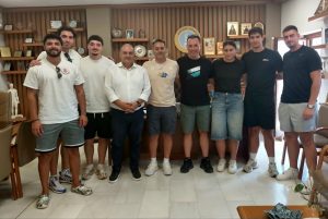 ΕΠΙΣΚΕΨΗ ΑΘΛΗΤΩΝ ΑΙΑΝΤΑ ΣΤΟΝ ΔΗΜΑΡΧΟ ΚΙΛΚΙΣ 3