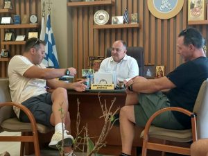 ΕΠΙΣΚΕΨΗ ΑΘΛΗΤΩΝ ΑΙΑΝΤΑ ΣΤΟΝ ΔΗΜΑΡΧΟ ΚΙΛΚΙΣ 4