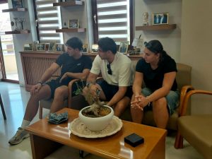 ΕΠΙΣΚΕΨΗ ΑΘΛΗΤΩΝ ΑΙΑΝΤΑ ΣΤΟΝ ΔΗΜΑΡΧΟ ΚΙΛΚΙΣ 5