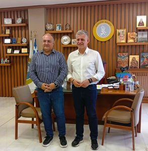 ΕΠΙΣΚΕΨΗ Κ. ΓΙΟΥΤΙΚΑ ΣΤΟΝ ΔΗΜΑΡΧΟ ΚΙΛΚΙΣ 1